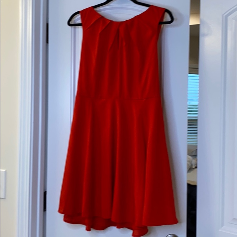 Red dress